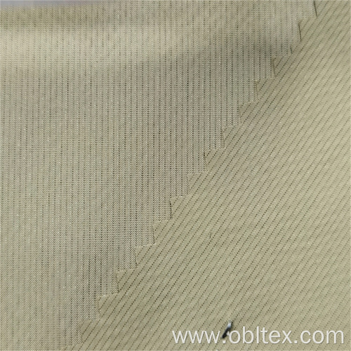 OBL21-2140 Polyester Stripe For Down Coat